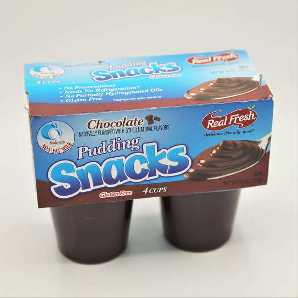 Real Fresh Real Fresh Chocolate Pudding 3.5 oz., PK48 30889